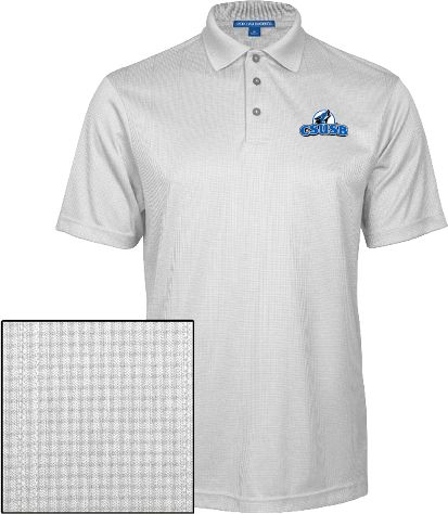 Cal State San Bernardino Performance Fine Jacquard Polo Cal State San Bernardino Primary Logo - ONLINE ONLY