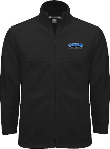 Cal State San Bernardino Fleece Full Zip Jacket CSUSB Athletics - ONLINE ONLY