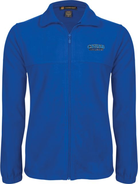 Cal State San Bernardino Fleece Full Zip Jacket CSUSB Athletics - ONLINE ONLY