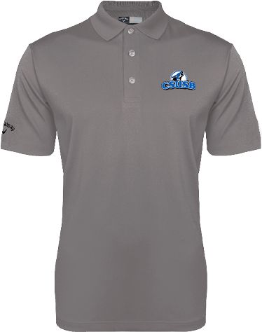 Cal State San Bernardino Callaway Opti Dri Chev Polo Primary Logo - ONLINE ONLY