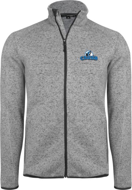 Cal State San Bernardino Sweater Fleece Jacket Cal State San Bernardino Primary Logo - ONLINE ONLY