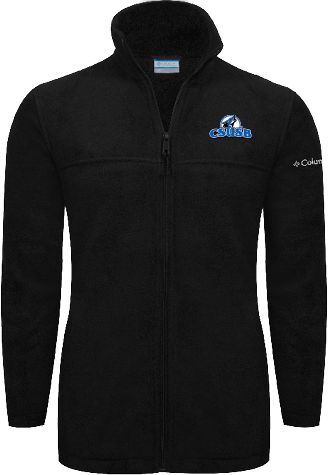 Cal State San Bernardino Columbia Full Zip Fleece Jacket Primary Logo - ONLINE ONLY