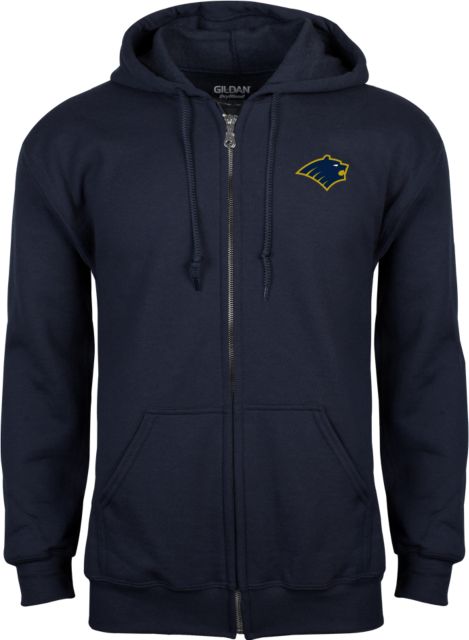 George Fox Fleece Full Zip Hoodie Bear Head - ONLINE ONLY