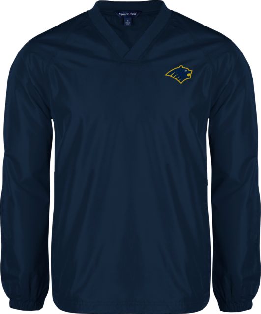 George Fox V Neck Raglan Windshirt Bear Head - ONLINE ONLY