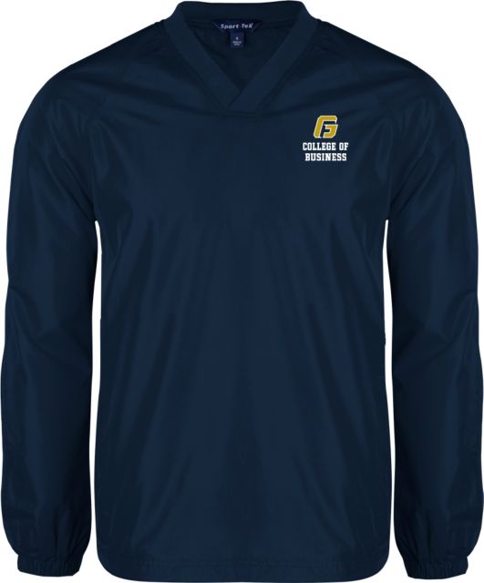 George Fox V Neck Raglan Windshirt College of Business - ONLINE ONLY