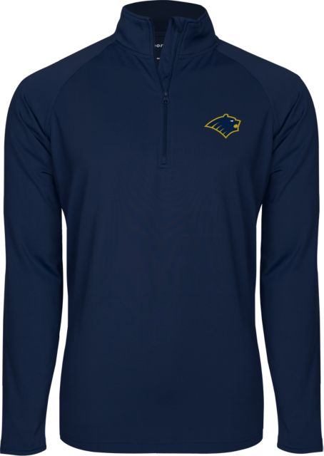 George Fox Sport Wick Stretch 1/2 Zip Pullover Bear Head - ONLINE ONLY