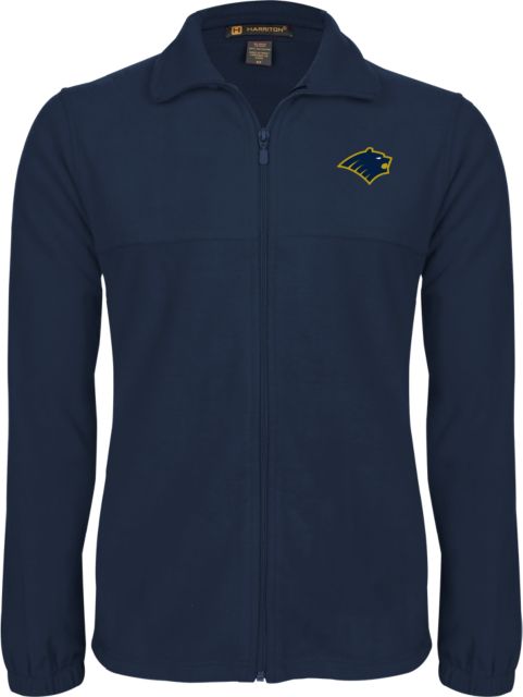 George Fox Fleece Full Zip Jacket Bear Head - ONLINE ONLY
