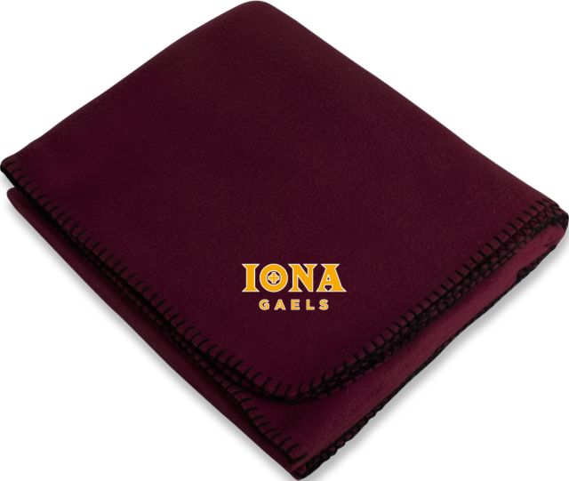 Iona Arctic Fleece Blanket Primary Wordmark - ONLINE ONLY