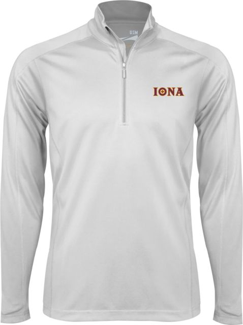Iona Syntrel Interlock 1/4 Zip Flat Wordmark - ONLINE ONLY