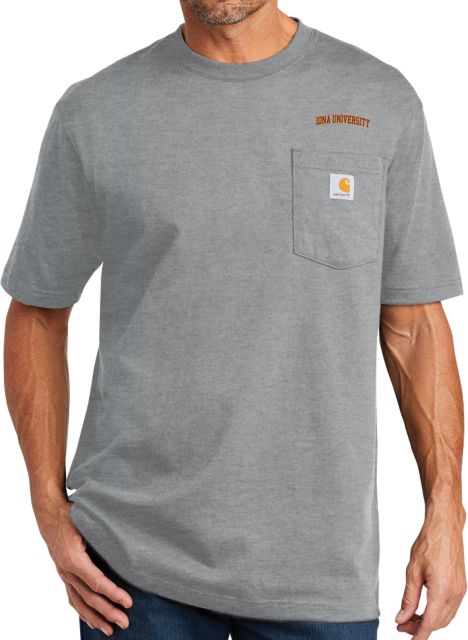 Iona Carhartt Workwear Pocket T Shirt Iona University Arched - ONLINE ONLY
