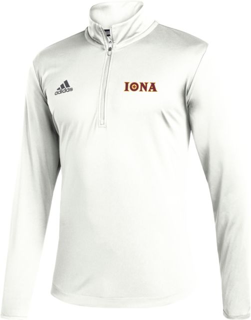 Iona Adidas Under The Lights 1/4 Zip Flat Wordmark - ONLINE ONLY