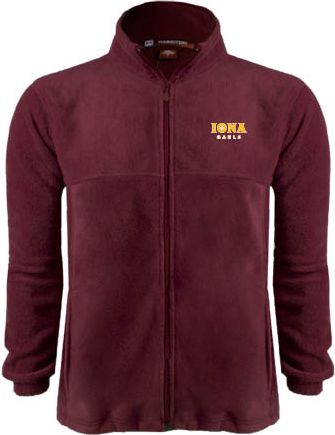 Stay Warm and Cozy in this Purple Full Zip Fleece Jacket