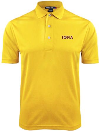 Iona Dry Mesh Polo Iona Wordmark - ONLINE ONLY