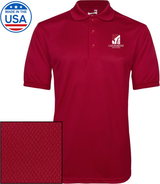 Las Positas Dry Mesh Polo LPC - Institutional Stacked Embroidery - ONLINE ONLY