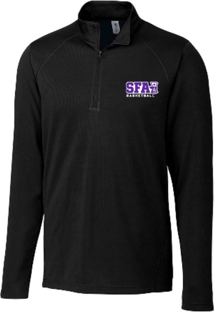Stephen F Austin C&B Clique Ice Pique Half Zip SFA Basketball - ONLINE ONLY