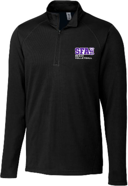 Stephen F Austin C&B Clique Ice Pique Half Zip SFA Beach Volleyball - ONLINE ONLY