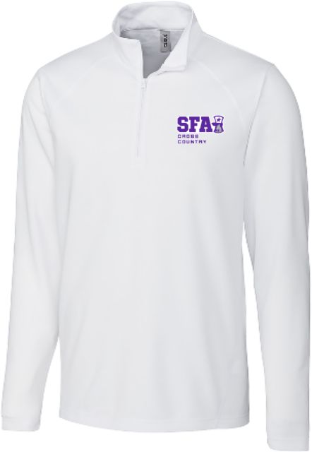 Stephen F Austin C&B Clique Ice Pique Half Zip SFA Cross Country - ONLINE ONLY