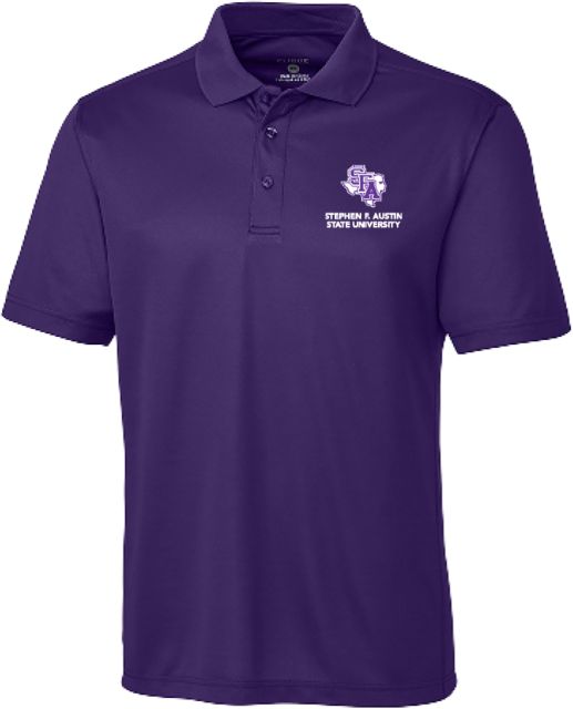 Stephen F Austin C&B Clique Ice Pique Polo SFA University Mark - ONLINE ONLY
