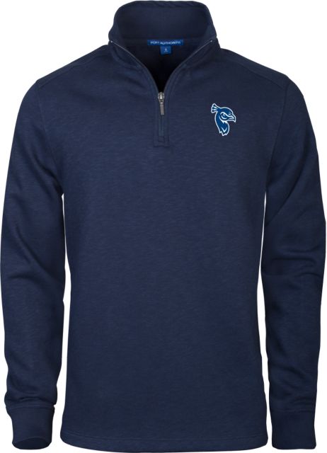 Saint Peters Slub Fleece 1/4 Zip Pullover Saint Peters Mascot Head - ONLINE ONLY