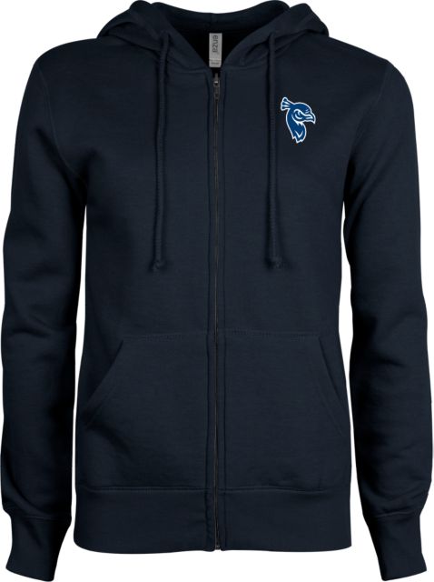 Saint Peters ENZA Ladies Fleece Full Zip Hoodie Saint Peters Mascot Head - ONLINE ONLY