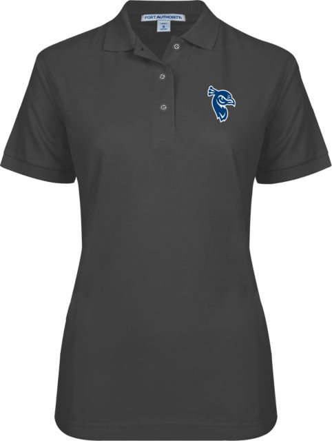 Saint Peters Ladies Easycare Pique Polo Saint Peters Mascot Head - ONLINE ONLY