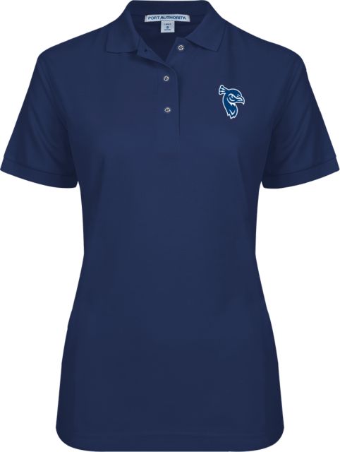 Saint Peters Ladies Easycare Pique Polo Saint Peters Mascot Head - ONLINE ONLY