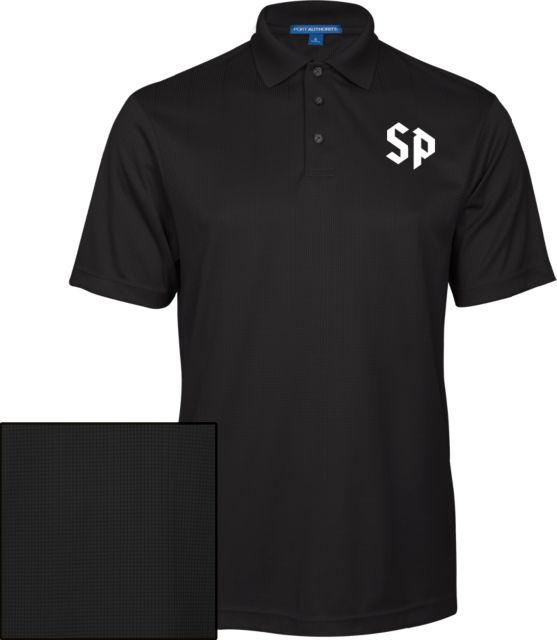 Saint Peters Performance Fine Jacquard Polo Saint Peters Monogram - ONLINE ONLY