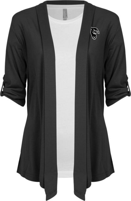 Saint Peters Ladies Drape Front Cardigan Saint Peters Mascot Head - ONLINE ONLY