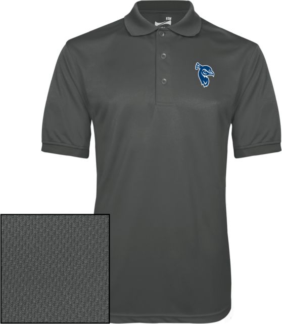 Saint Peters Dry Mesh Polo Saint Peters Mascot Head - ONLINE ONLY