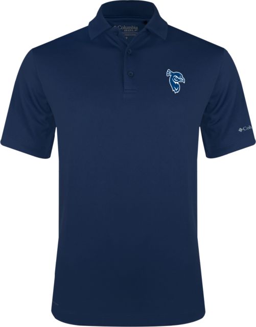 Saint Peters Columbia Omni Wick Drive Polo Saint Peters Mascot Head - ONLINE ONLY