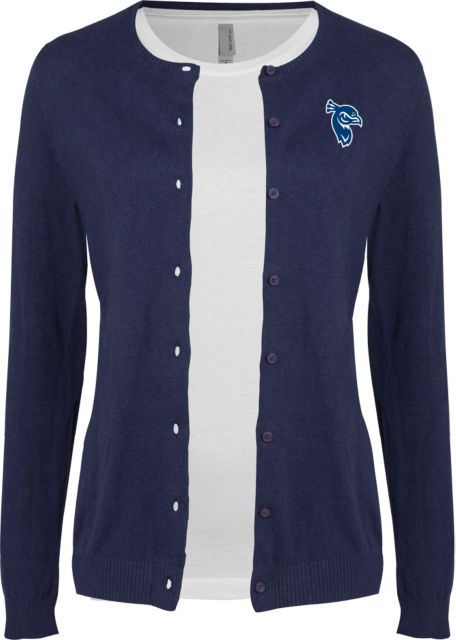 Saint Peters Ladies Cardigan Saint Peters Mascot Head - ONLINE ONLY
