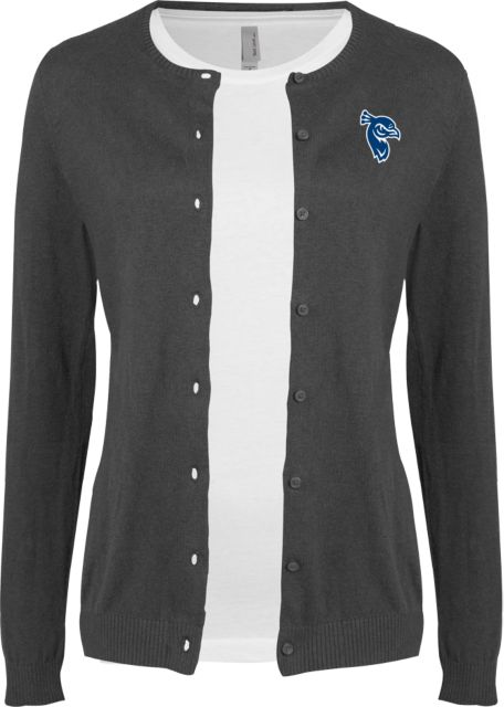 Saint Peters Ladies Cardigan Saint Peters Mascot Head - ONLINE ONLY
