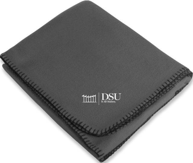 Delaware State Arctic Fleece Blanket DSU Academic It All Matters - ONLINE ONLY