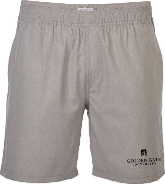 Golden Gate Boxercraft Light Riptide Hybrid Short Golden Gate University Stacked - ONLINE ONLY