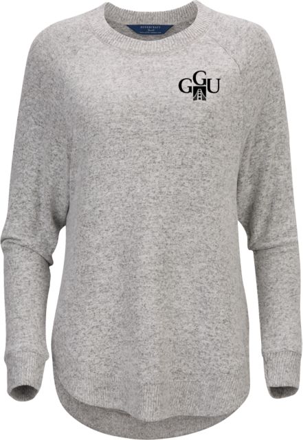 Golden Gate Boxercraft Womens Cuddle Oversized Crew Golden Gate University Insignia - ONLINE ONLY
