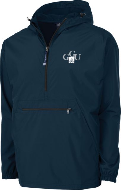 Golden Gate Charles River Womens Pack N Go Pullover Jacket Golden Gate University Insignia - ONLINE ONLY