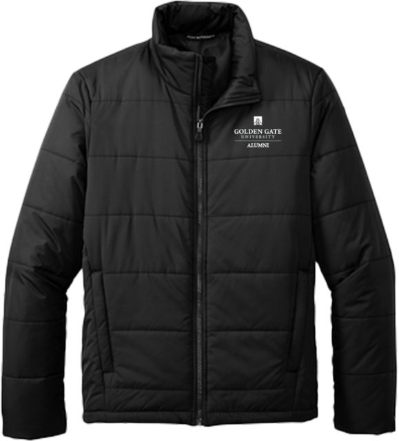 Golden Gate Puffer Jacket Alumni - Golden Gate University - ONLINE ONLY