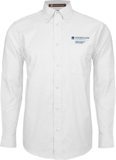Golden Gate Oxford Long Sleeve Shirt Ageno School of Business - Golden Gate University - ONLINE ONLY