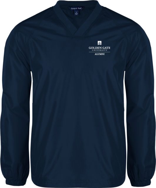 Golden Gate V Neck Raglan Windshirt Alumni - Golden Gate University - ONLINE ONLY