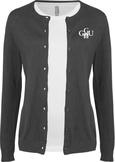 Golden Gate Womens Cardigan Sweater  Golden Gate University Insignia - ONLINE ONLY
