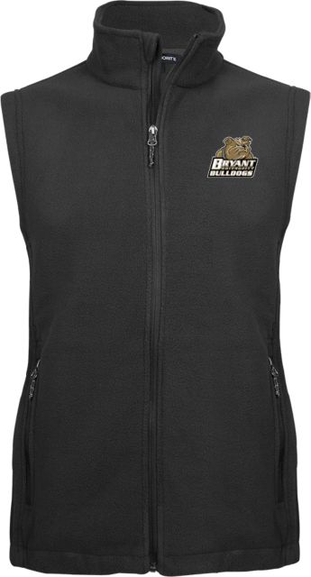 Bryant Fleece Full Zip Vest Bryant Official Logo - ONLINE ONLY