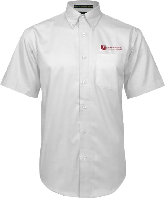 Virginia CC System Twill Button Down Short Sleeve Southside Virginia Community College - ONLINE ONLY
