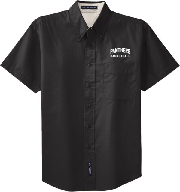 Virginia CC System Twill Button Down Short Sleeve Basketball - SVCC Panthers - ONLINE ONLY