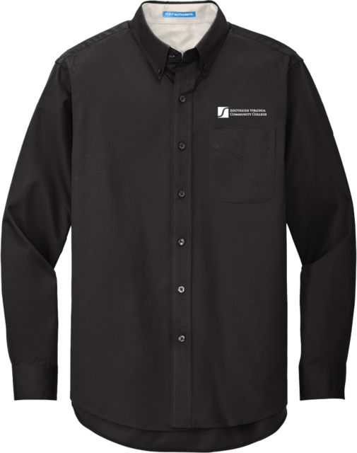 Virginia CC System Twill Button Down Long Sleeve Southside Virginia Community College - ONLINE ONLY