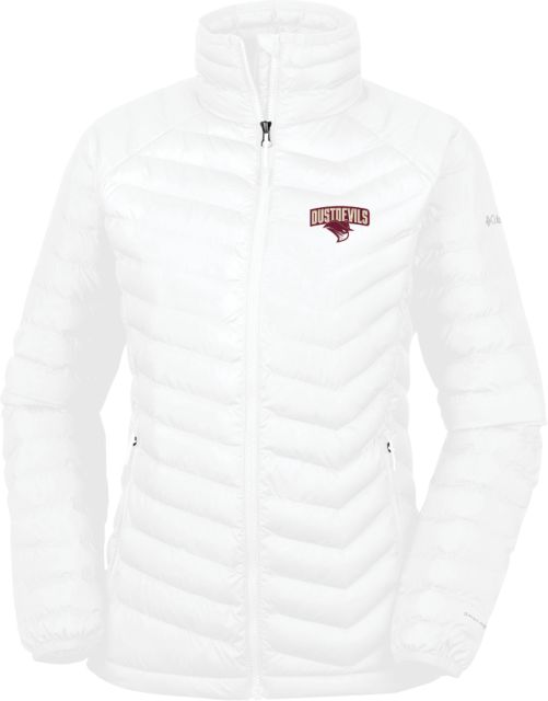 TAMIU Columbia Powder Lite Ladies Jacket Secondary Logo - ONLINE ONLY