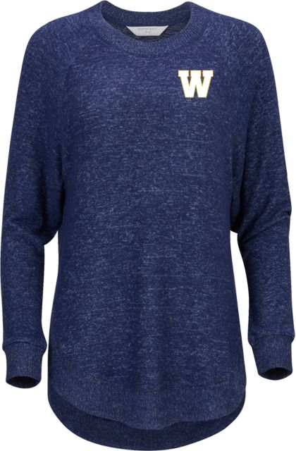 Webb School Boxercraft Womens Cuddle Oversized Crew Webb Vintage W - ONLINE ONLY