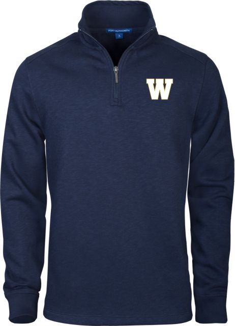 Webb School Slub Fleece 1/4 Zip Pullover Webb Vintage W - ONLINE ONLY
