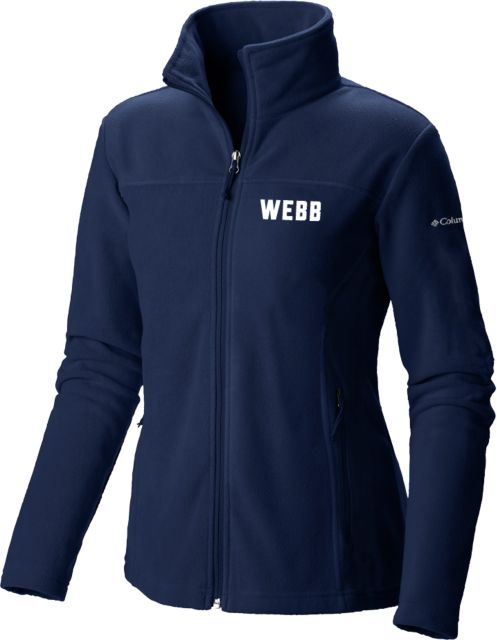 Webb School Columbia Womens Full Zip Fleece Jacket Webb Block - ONLINE ONLY