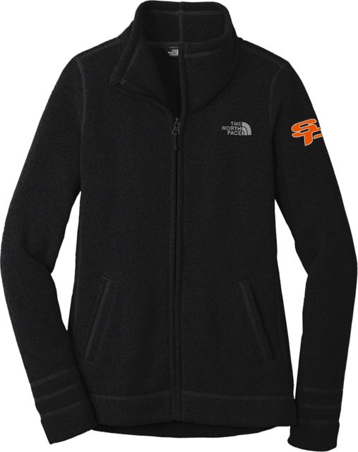 South Florida State The North Face Womens Heather Fleece Jacket Primary Mark EMB - ONLINE ONLY