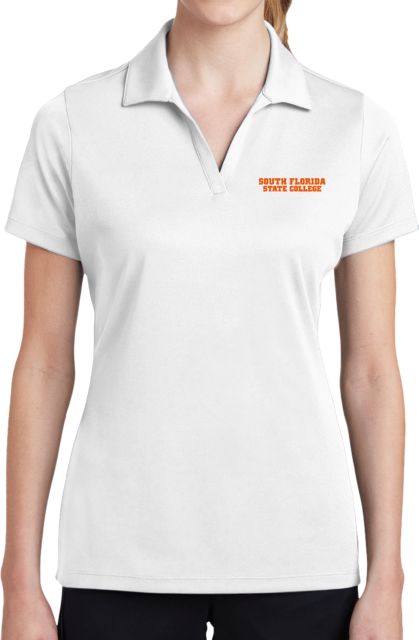 South Florida State Womens Dry Mesh Polo South Florida State College Flat EMB - ONLINE ONLY